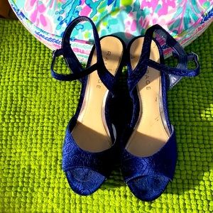 Rampage Blue Wedges